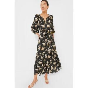 TUCKERNUCK Midnight Garden Lyles Dress Size XXS NWT Retail $298 Tuckernuck